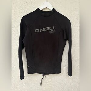 O'neill Wetsuit Long Sleeve Shirt Classic 1.5 mm Black Men's Size Large